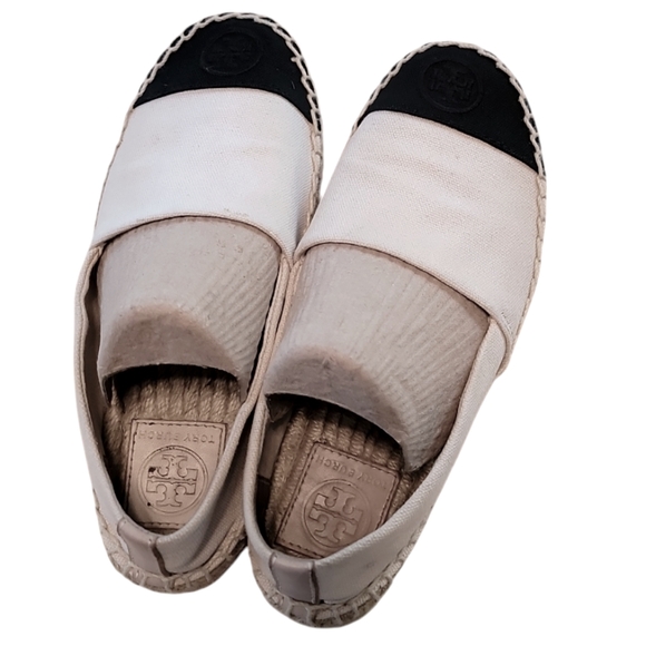 Tory Burch Shoes - Tory Burch Canvas Espadrille Flats